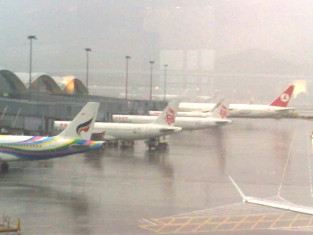 Rainy Hong Kong