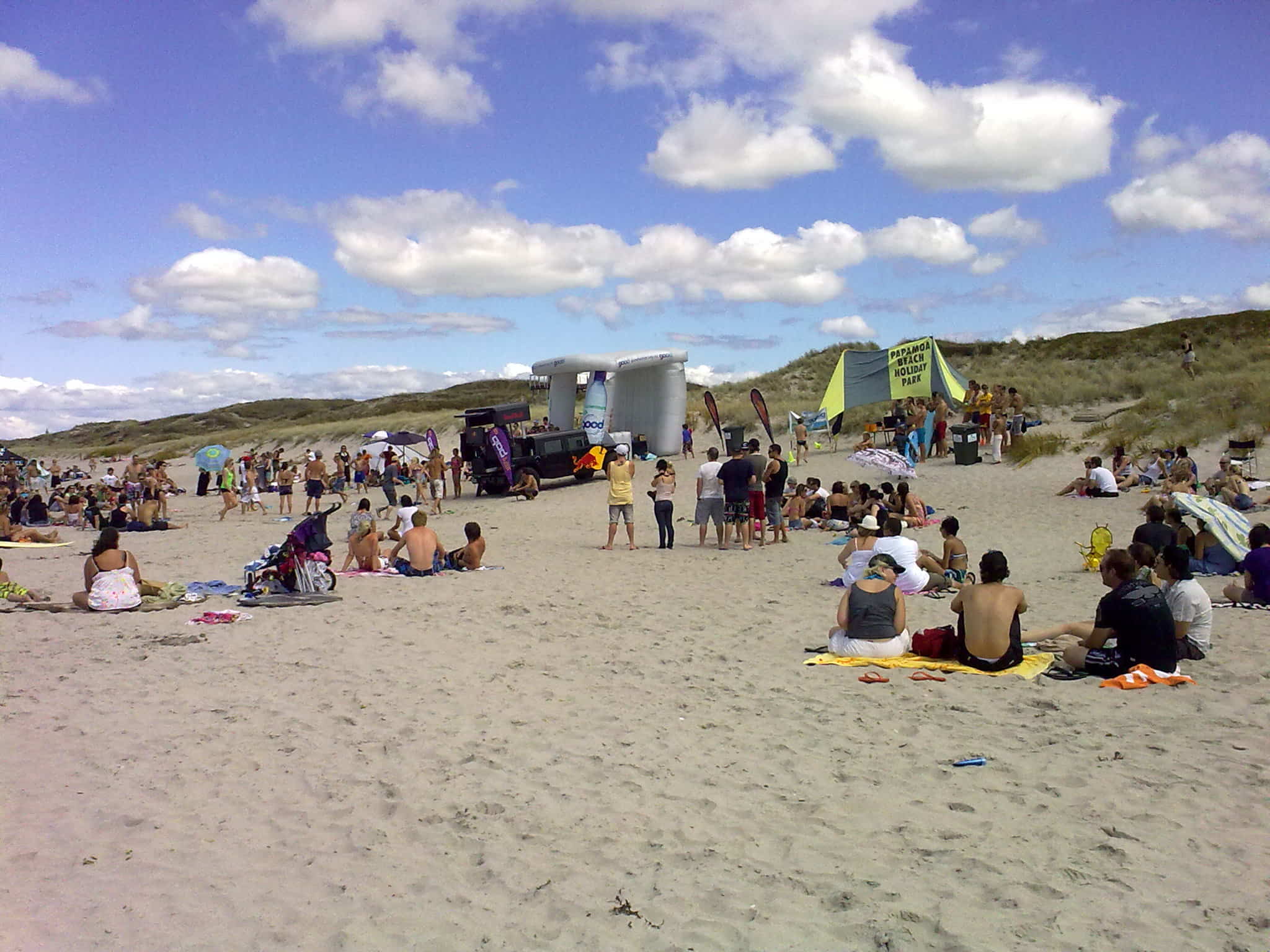Papamoa beach