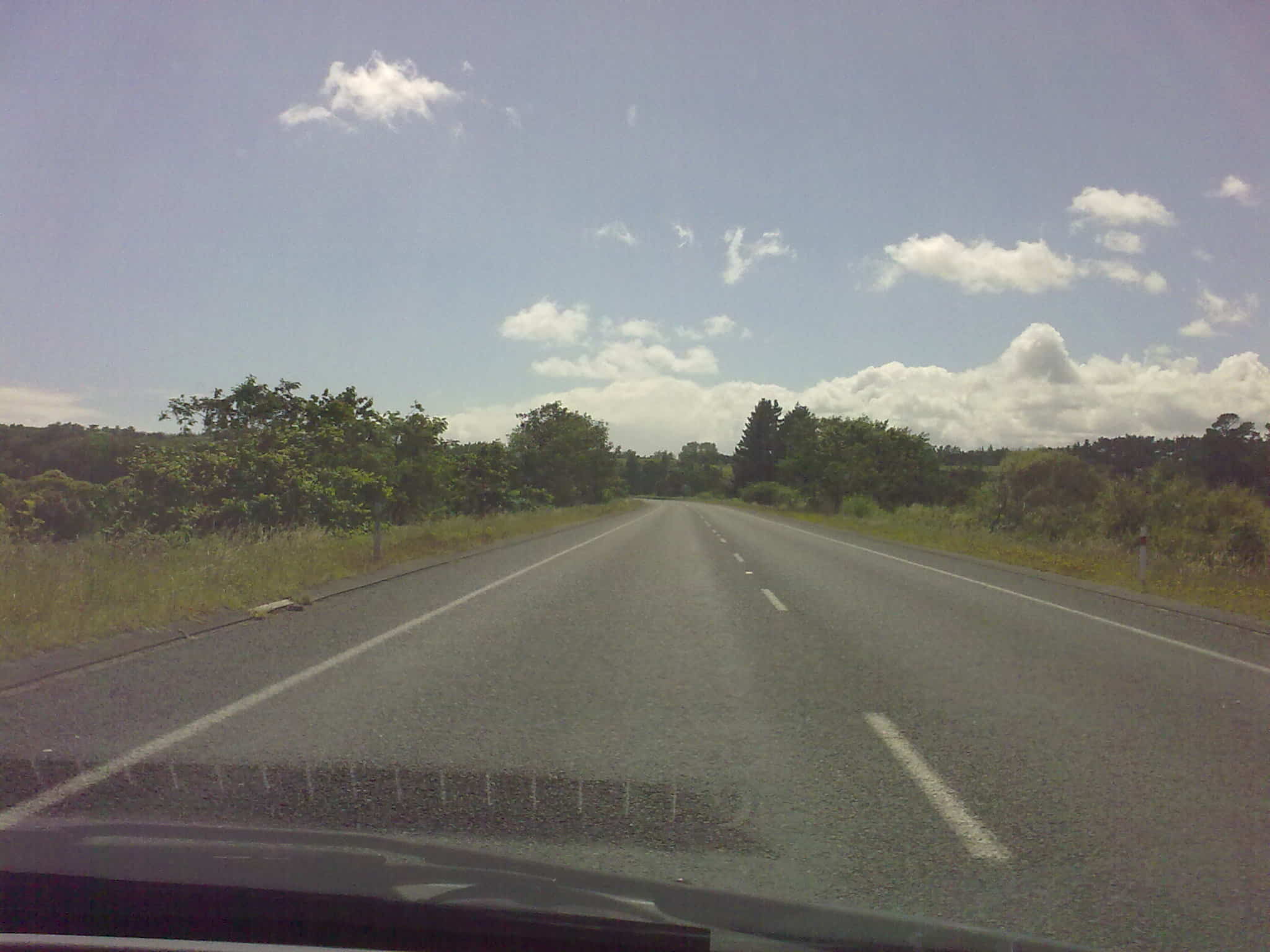 On the road again